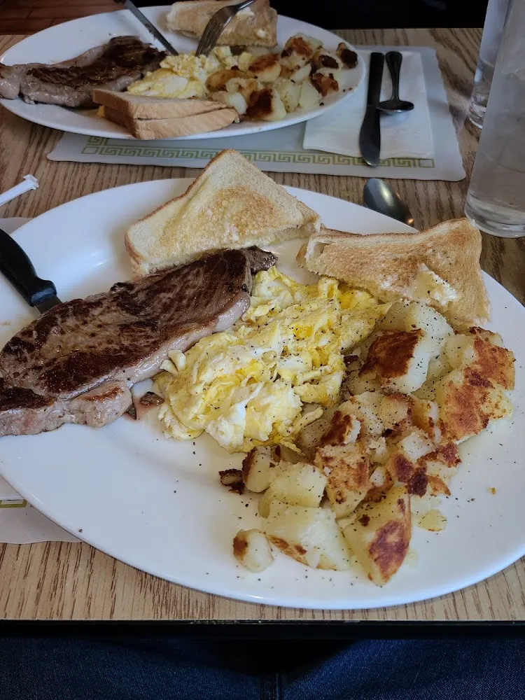 Steak and Scrambled Eggs